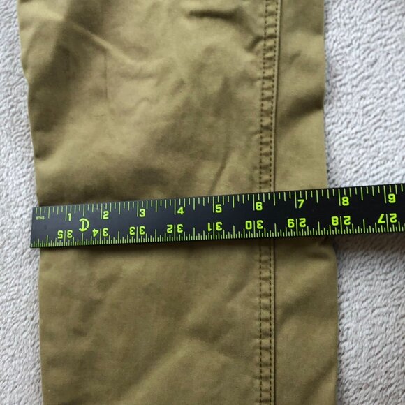 Lee Mens Pants Size 29x32 Hemmed Extreme Motion Khaki Casual Straight Tapered Po - Picture 5 of 13